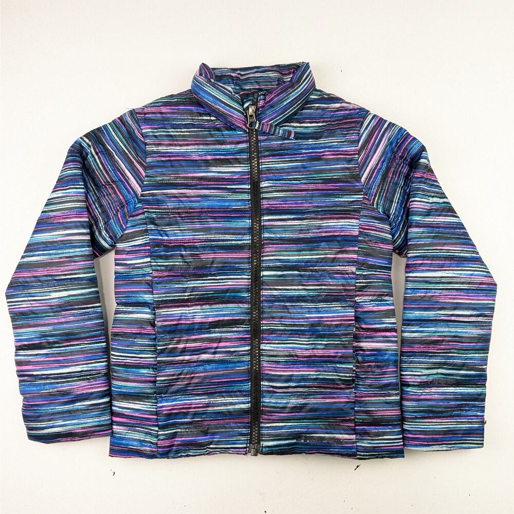 Lands' End Girls Galaxy Primaloft Thermolume Insulated Winter Coat - Girls 4